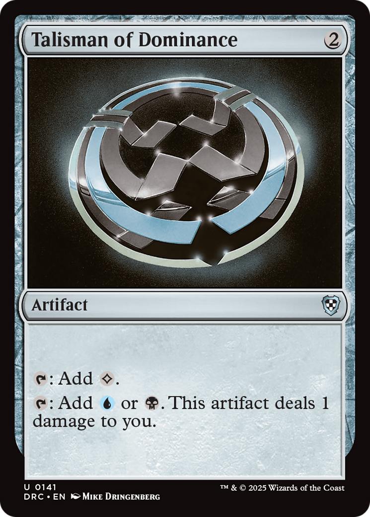 Talisman of Dominance [Aetherdrift Commander] | The CG Realm