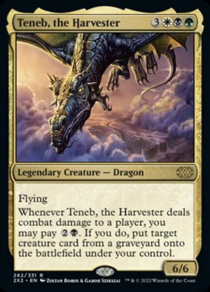 Teneb, the Harvester [Double Masters 2022] | The CG Realm
