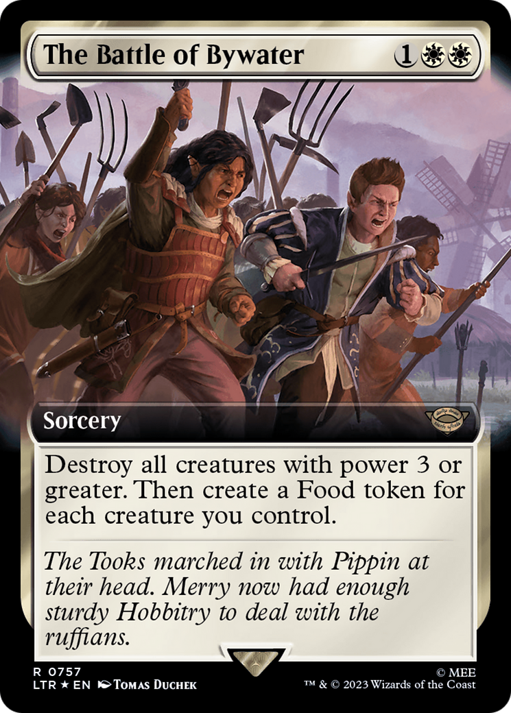 The Battle of Bywater (Extended Art) (Surge Foil) [The Lord of the Rings: Tales of Middle-Earth] | The CG Realm
