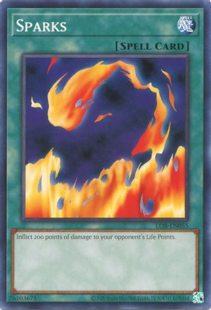 Sparks (LOB-EN055) - Legend of Blue Eyes White Dragon (25th Anniversary Edition) Unlimited