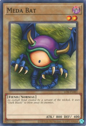 Meda Bat (LOB-EN083) - Legend of Blue Eyes White Dragon (25th Anniversary Edition) Unlimited