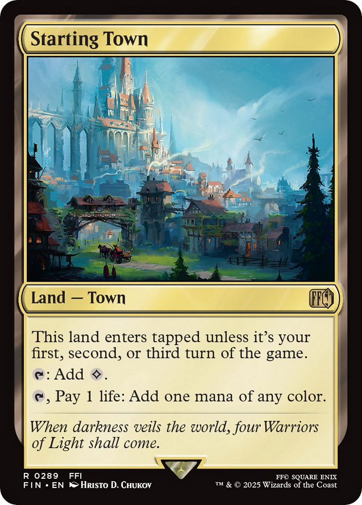 Starting Town [FINAL FANTASY] | The CG Realm