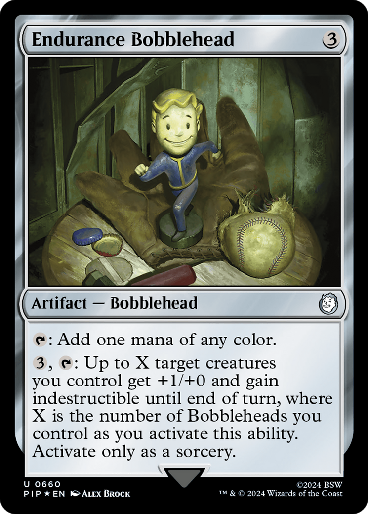 Endurance Bobblehead (Surge Foil) [Fallout] | The CG Realm