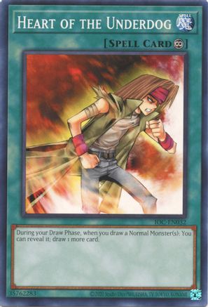 Heart of the Underdog (IOC-EN032) - Invasion of Chaos (25th Anniversary Edition) Unlimited
