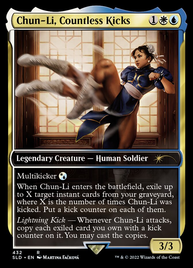 Chun-Li, Countless Kicks [Secret Lair Drop Series] | The CG Realm