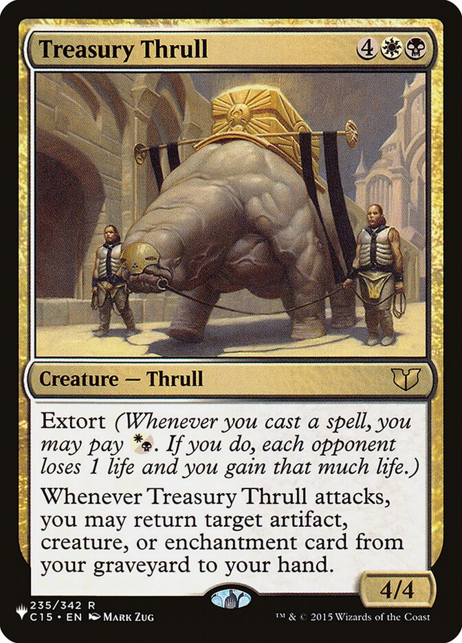 Treasury Thrull [The List] | The CG Realm