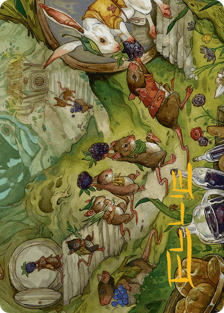 For the Common Good Art Card (43/54) (Gold-Stamped Signature) [Bloomburrow Art Series] | The CG Realm