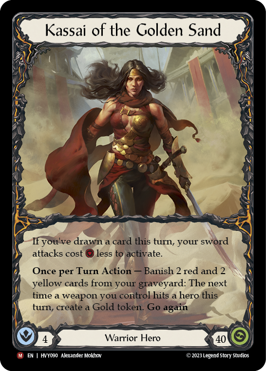 Kassai of the Golden Sand [HVY090] (Heavy Hitters) | The CG Realm
