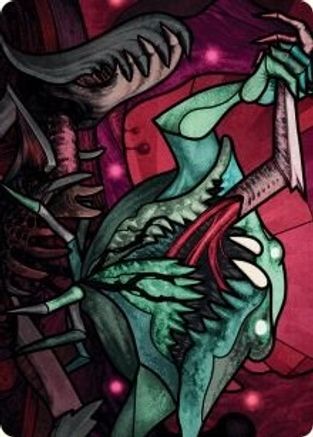 Yargle, Glutton of Urborg Art Card (ASMOM-072) - Art Series: March of the Machine