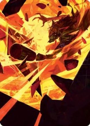 Zada, Hedron Grinder Art Card (ASMOM-075) - Art Series: March of the Machine