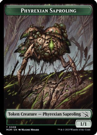 Phyrexian Saproling Token (MOM-008) - March of the Machine