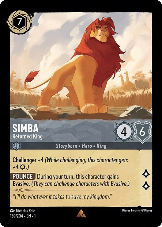 Simba - Returned King (189/204) [The First Chapter] | The CG Realm