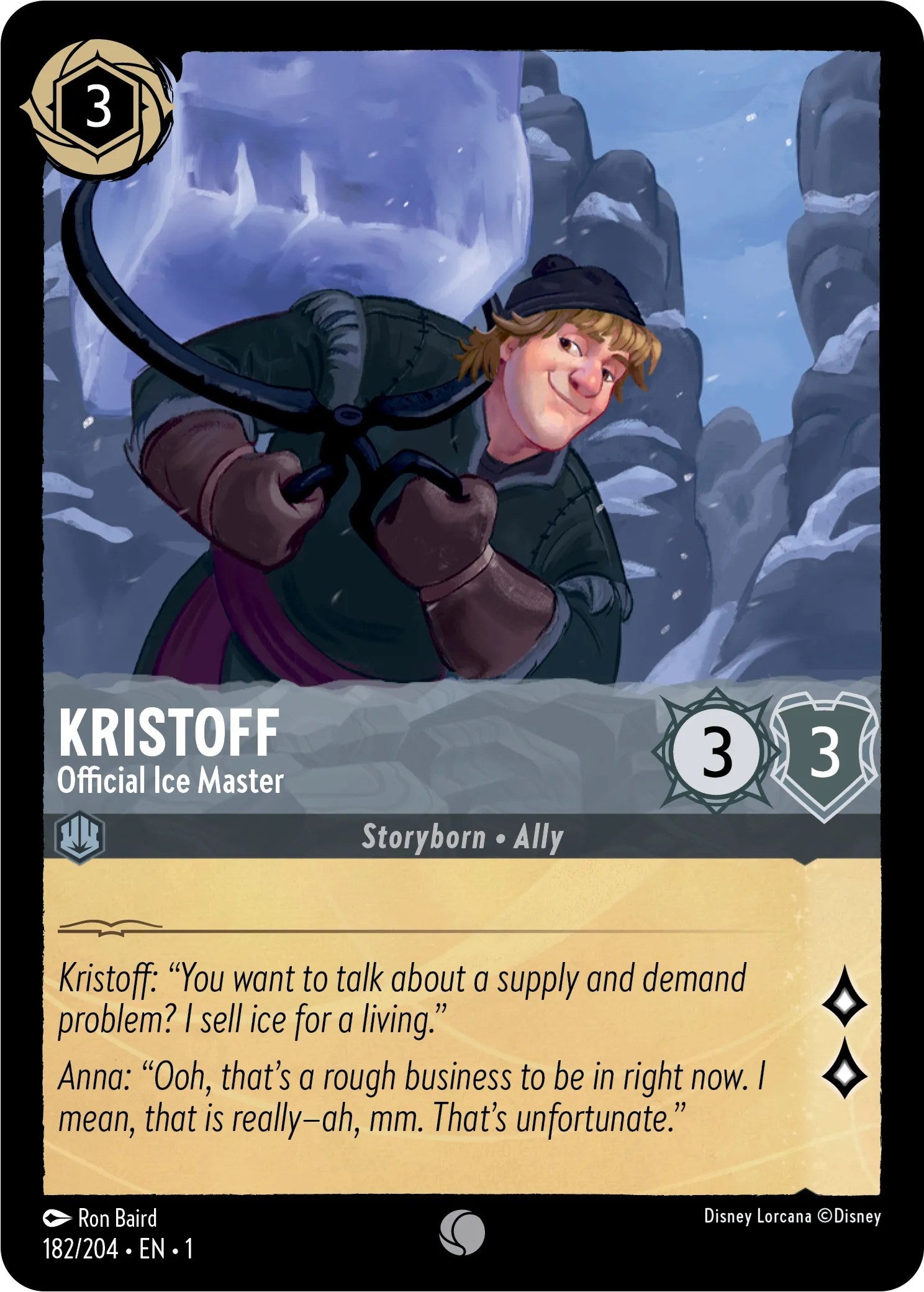 Kristoff - Official Ice Master (182/204) [The First Chapter] | The CG Realm