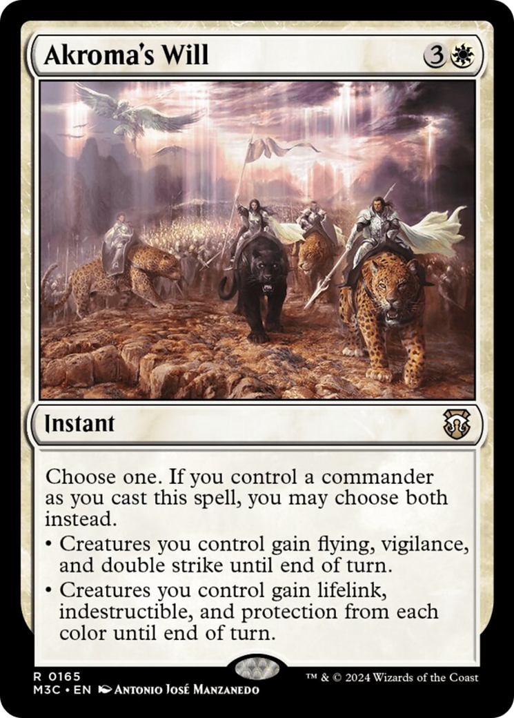 Akroma's Will [Modern Horizons 3 Commander] | The CG Realm