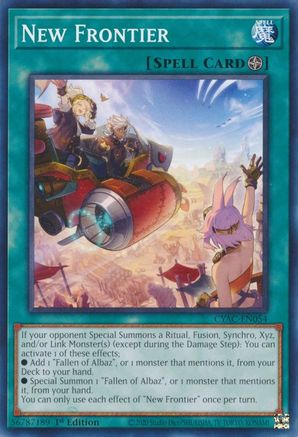 New Frontier (CYAC-EN054) - Cyberstorm Access 1st Edition