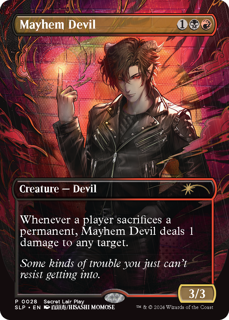Mayhem Devil [Secret Lair Showdown] | The CG Realm