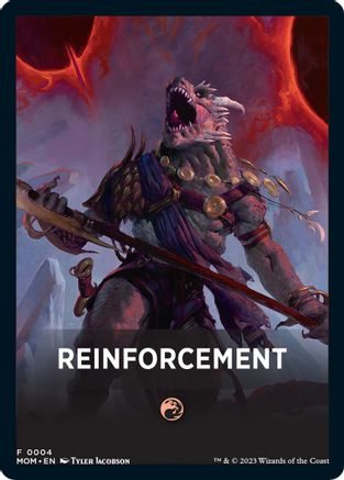 Reinforcement Theme Card (MOM-004) - March of the Machine