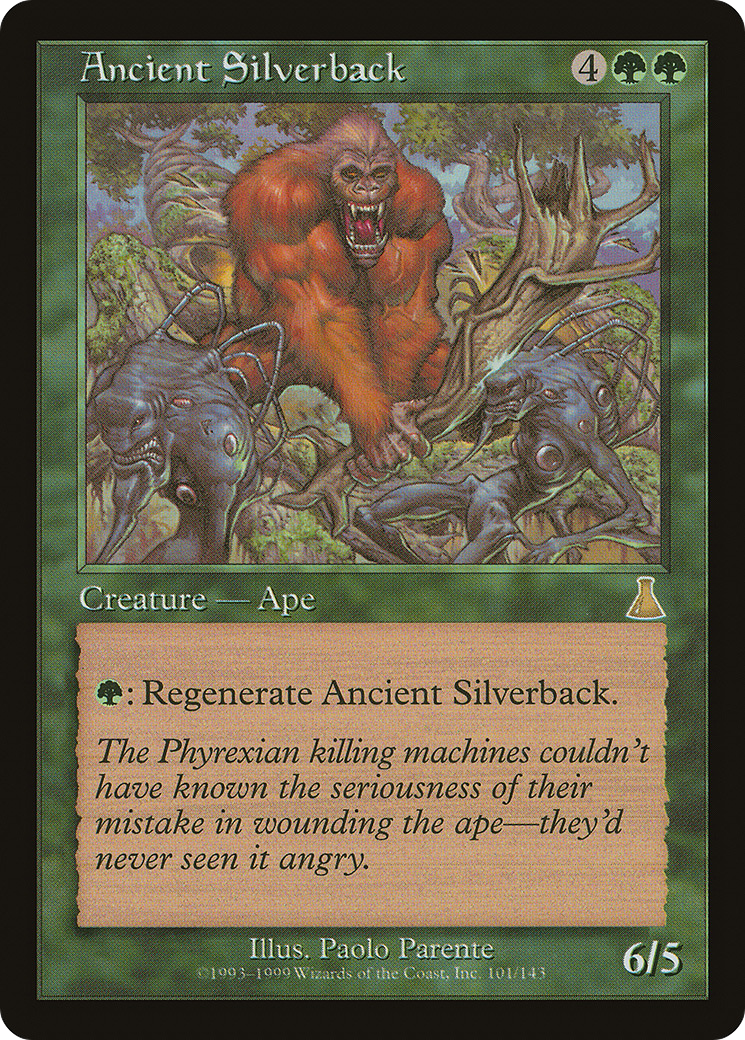 Ancient Silverback (UDS-101) - Urza's Destiny