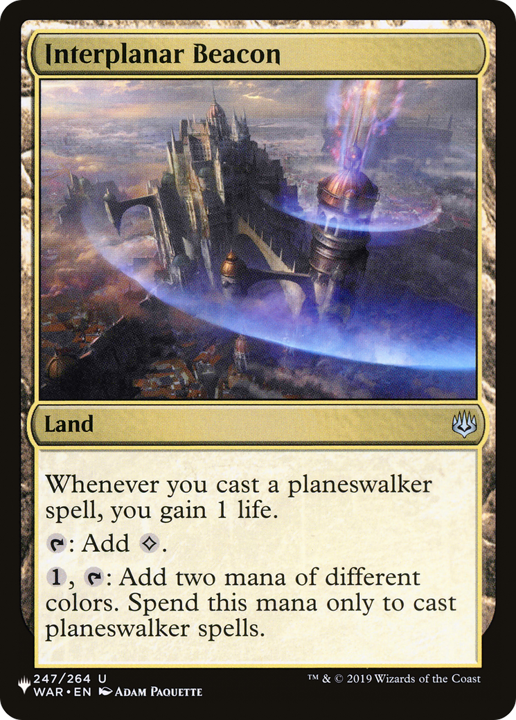 Interplanar Beacon [The List] | The CG Realm