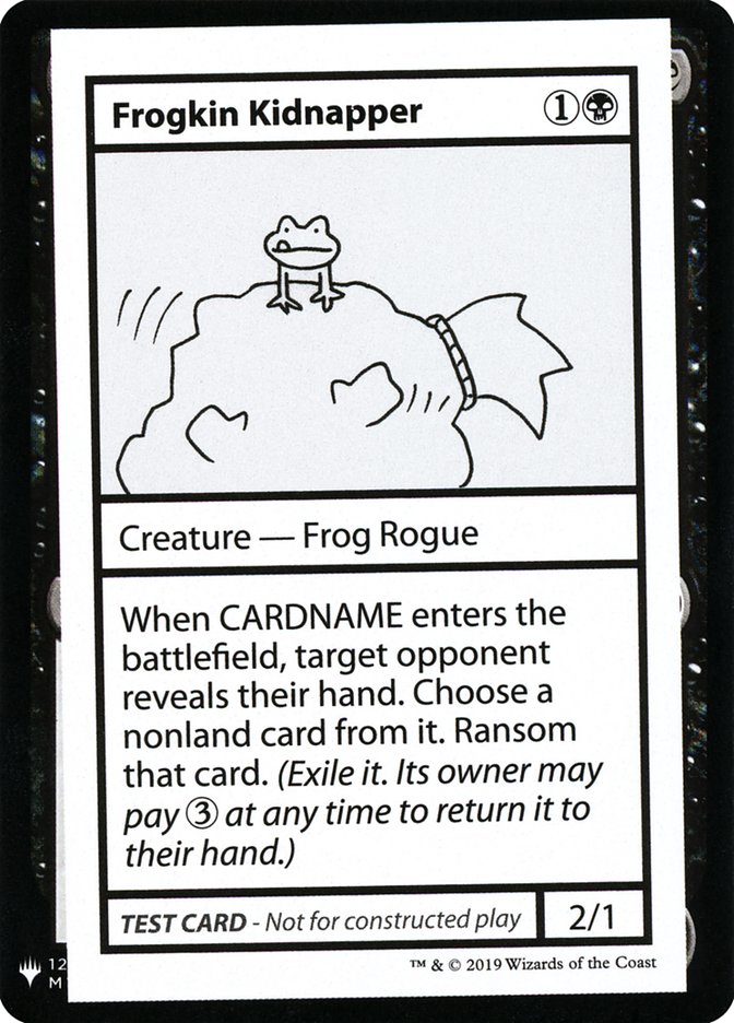 Frogkin Kidnapper [Mystery Booster Playtest Cards] | The CG Realm
