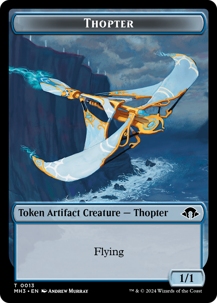 Phyrexian Germ // Thopter Double-Sided Token (MH3-16 // 13) - Modern Horizons 3 Foil
