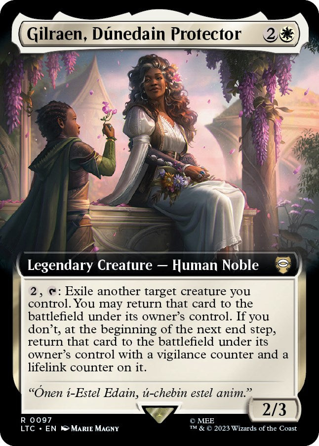 Gilraen, Dunedain Protector (Extended Art) [The Lord of the Rings: Tales of Middle-Earth Commander] | The CG Realm