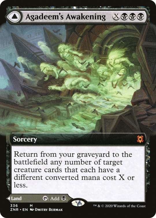 Agadeem's Awakening (Extended Art) (ZNR-336) - Zendikar Rising: (Extended Art)