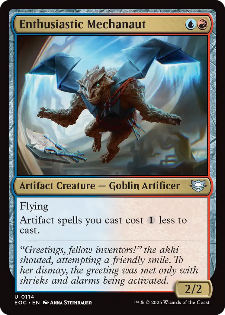 Enthusiastic Mechanaut [Edge of Eternities Commander] | The CG Realm