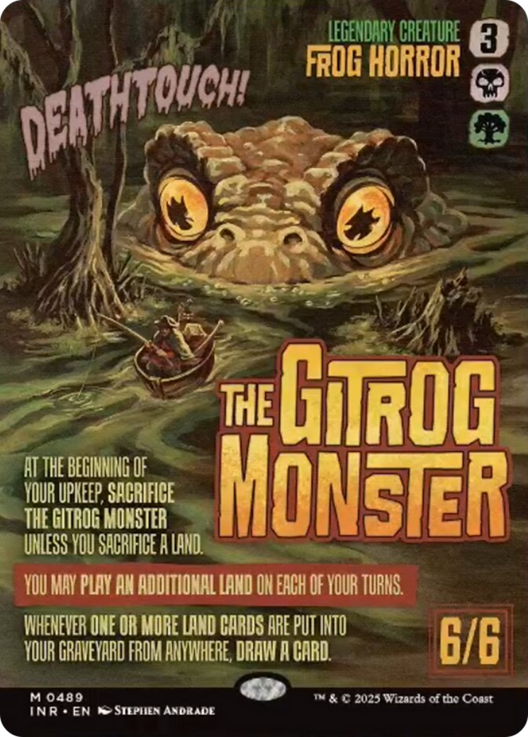 The Gitrog Monster (Showcase) [Innistrad Remastered] | The CG Realm