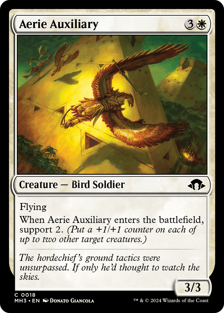Aerie Auxiliary [Modern Horizons 3] | The CG Realm