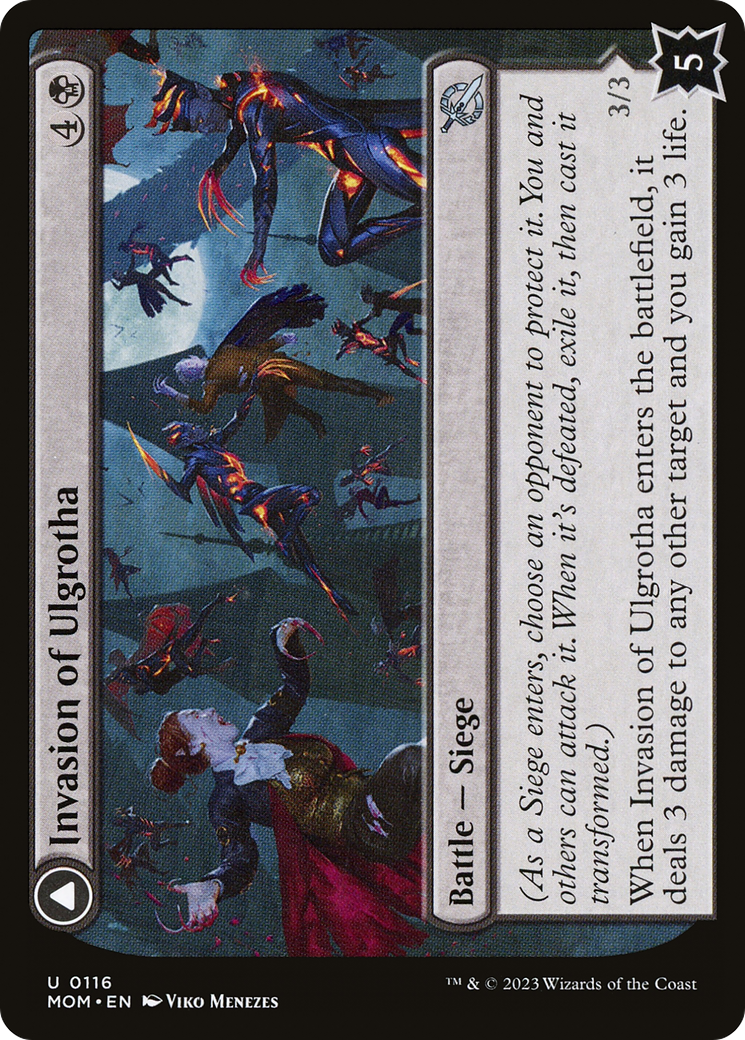 Invasion of Ulgrotha (MOM-116) - March of the Machine