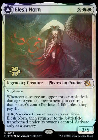 Elesh Norn // The Argent Etchings [March of the Machine Prerelease Promos] | The CG Realm