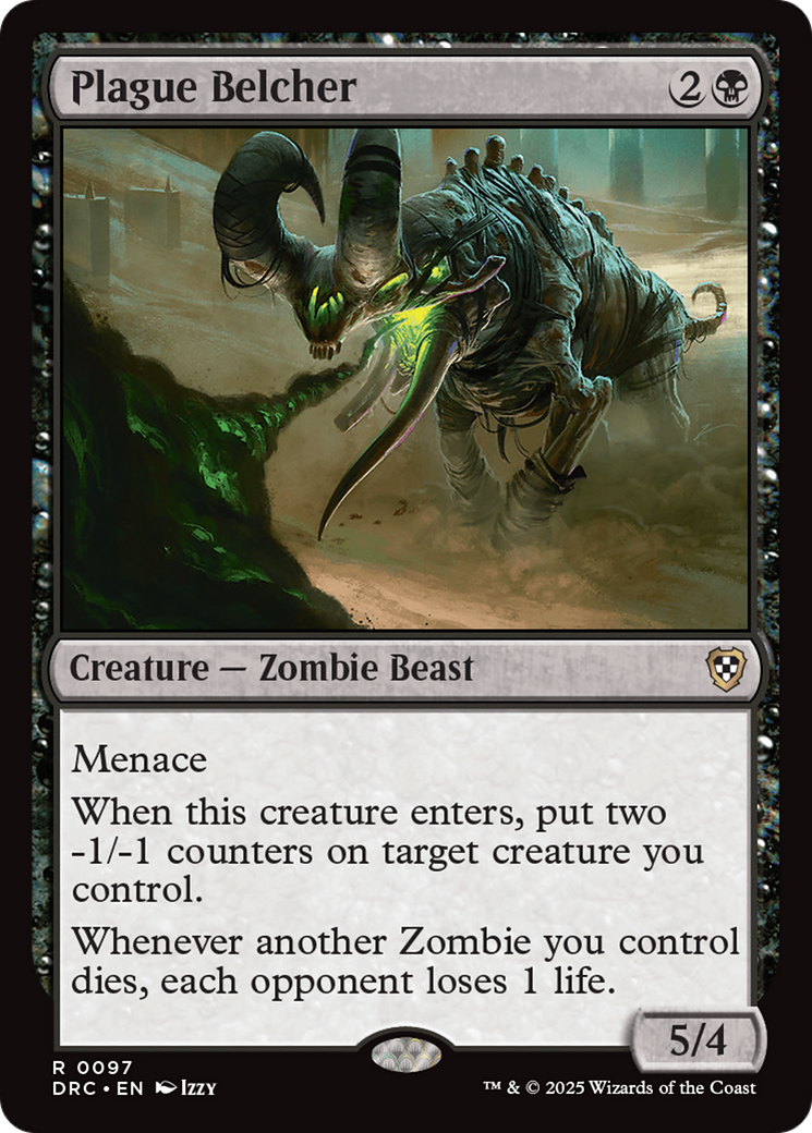 Plague Belcher [Aetherdrift Commander] | The CG Realm