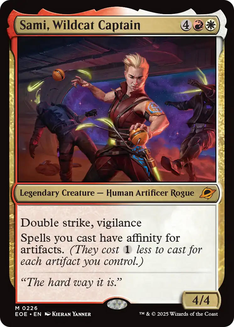 Sami, Wildcat Captain [Edge of Eternities] | The CG Realm