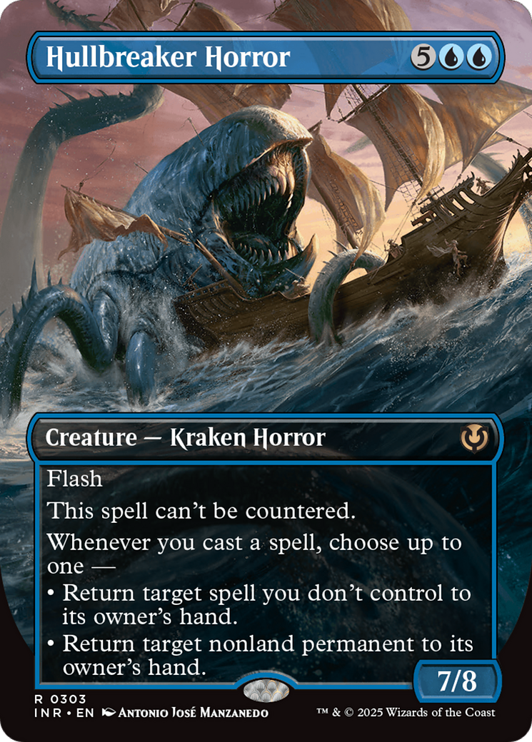 Hullbreaker Horror (Borderless) [Innistrad Remastered] | The CG Realm