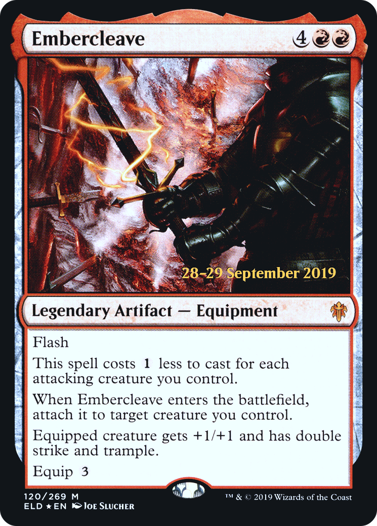 Embercleave (PRE-120S) - Throne of Eldraine Promos Foil