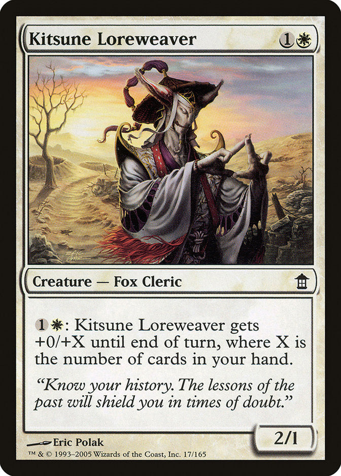 Kitsune Loreweaver [Saviors of Kamigawa] | The CG Realm