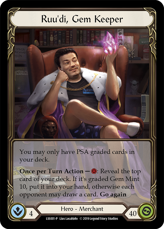 Ruu'di, Gem Keeper [LSS001] (Promo) | The CG Realm