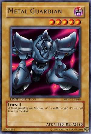 Metal Guardian [MDP2-EN010] Rare | The CG Realm