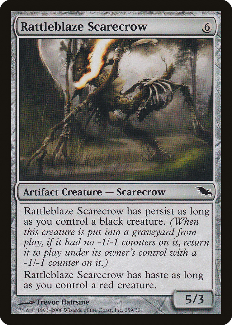 Rattleblaze Scarecrow (SHM-259) - Shadowmoor