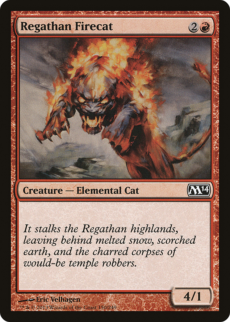 Regathan Firecat (M14-150) - Magic 2014