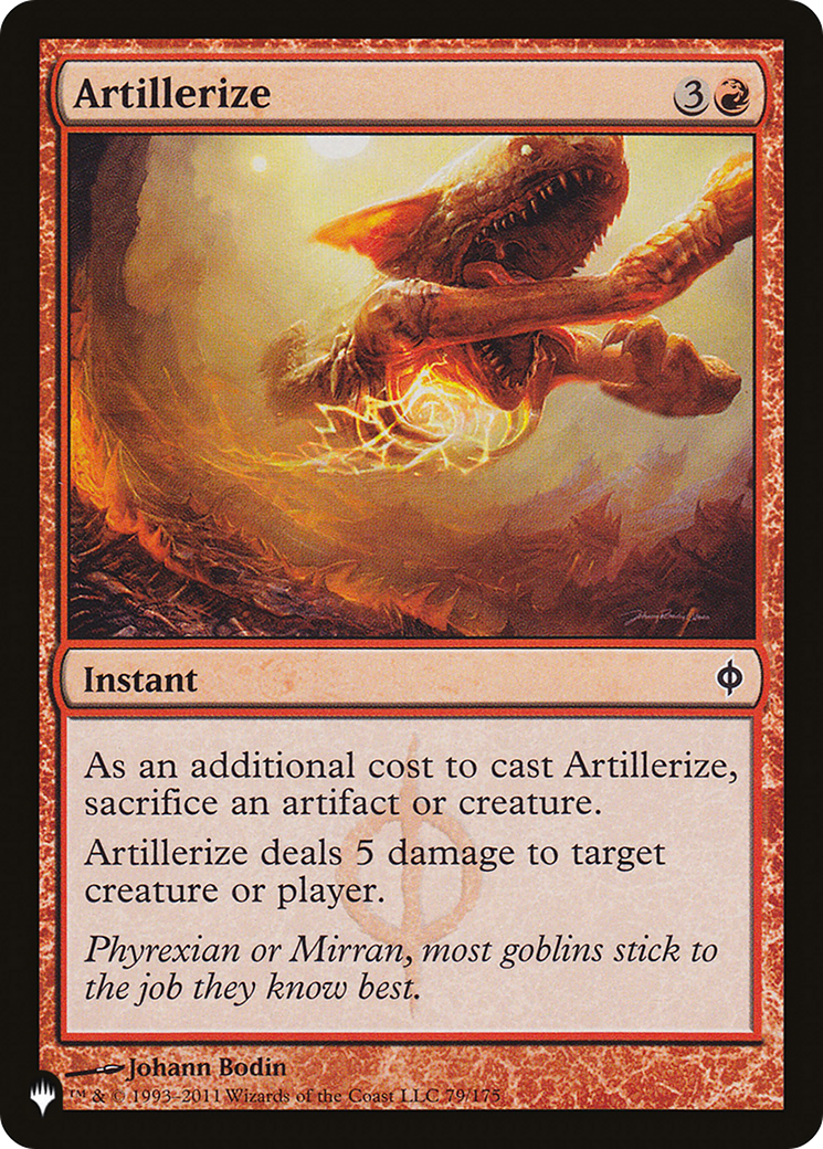 Artillerize [The List] | The CG Realm
