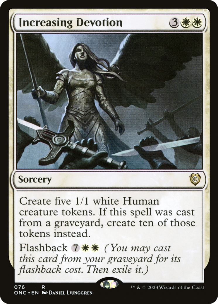 Increasing Devotion [Phyrexia: All Will Be One Commander] | The CG Realm