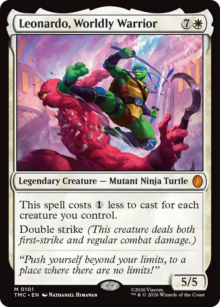 Leonardo, Worldly Warrior [Teenage Mutant Ninja Turtles Commander] | The CG Realm