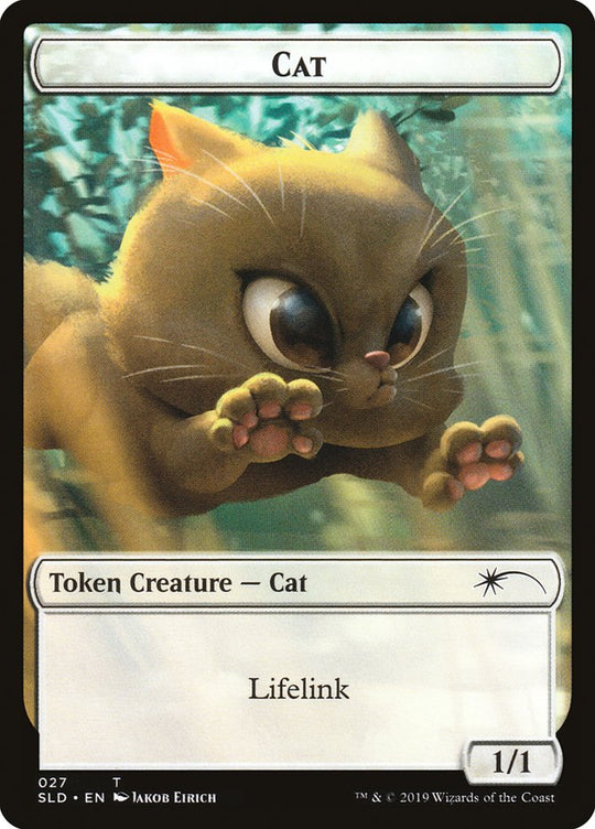 Cat (027) // Cat (028) Double-sided Token (SLD-27 // 28) - Secret Lair Drop