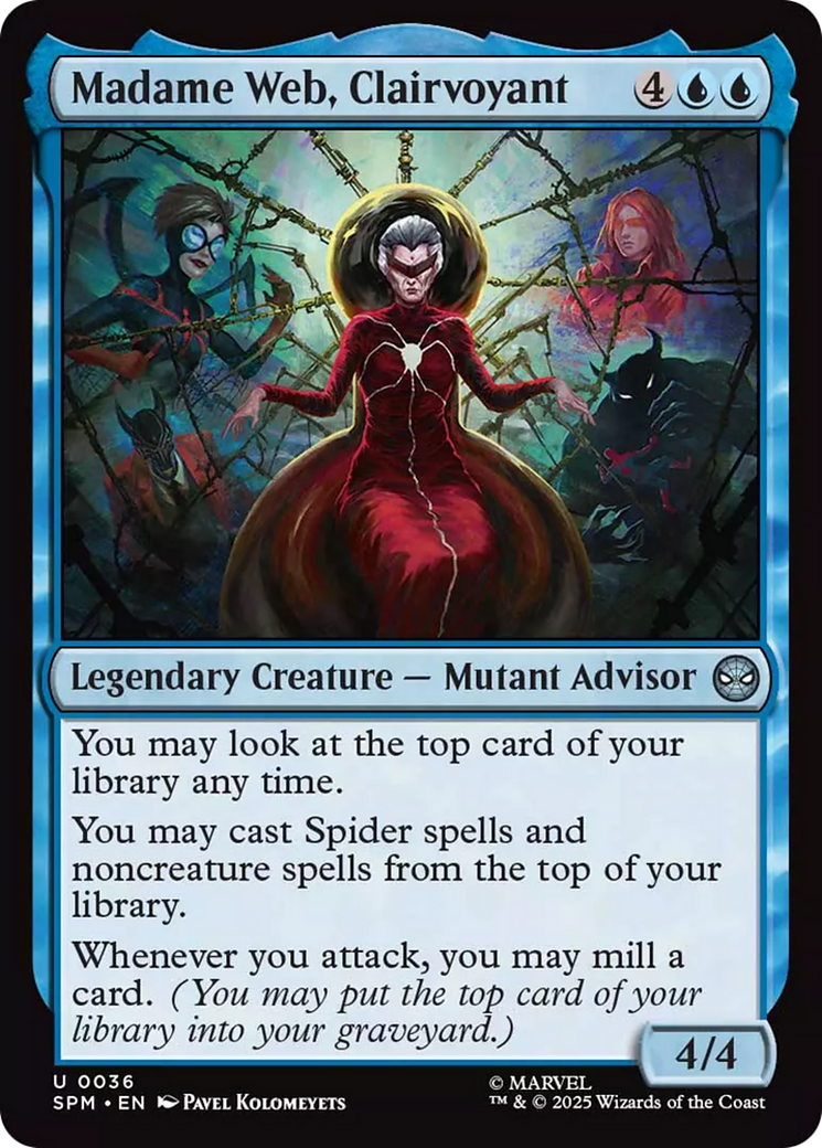 Madame Web, Clairvoyant [Marvel's Spider-Man] | The CG Realm