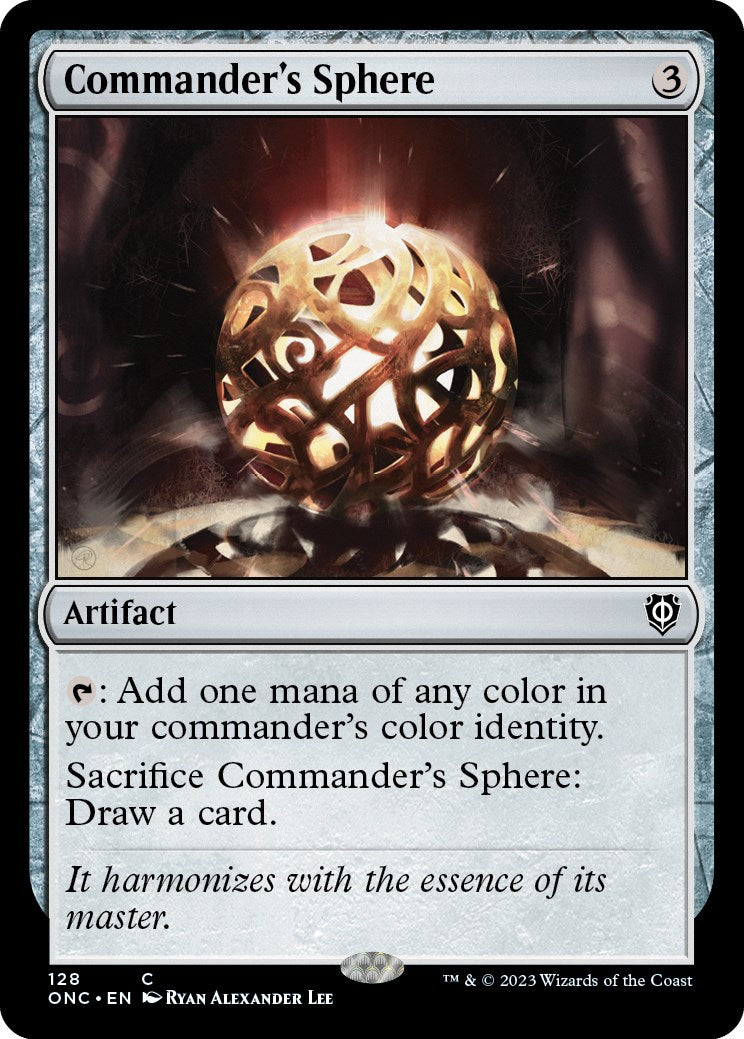 Commander's Sphere (ONC-128) - Phyrexia: All Will Be One Commander