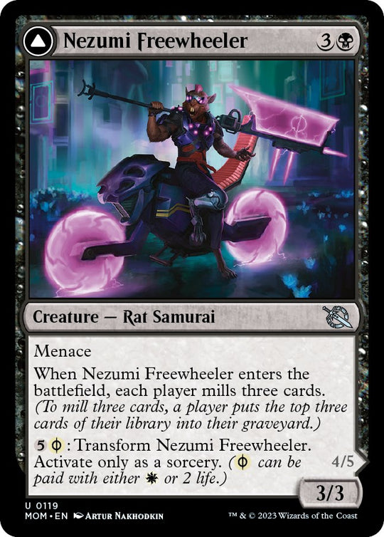 Nezumi Freewheeler (MOM-119) - March of the Machine