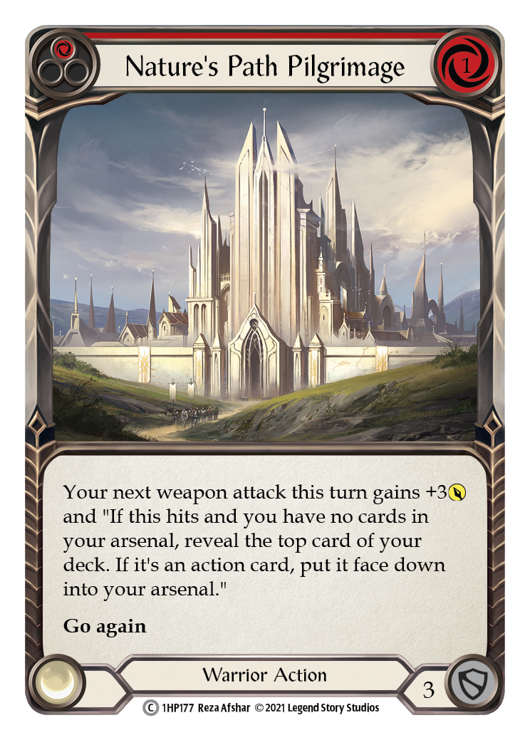 Nature's Path Pilgrimage (Red) [1HP177] (History Pack 1) | The CG Realm