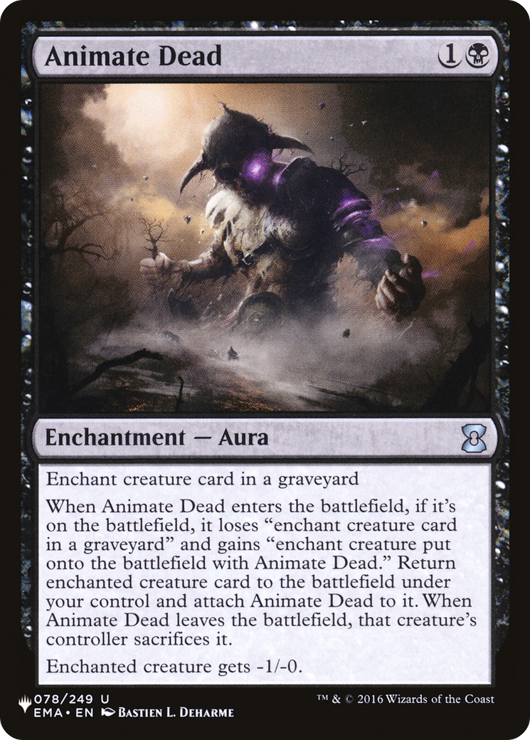 Animate Dead (LIST-EMA-78) - The List